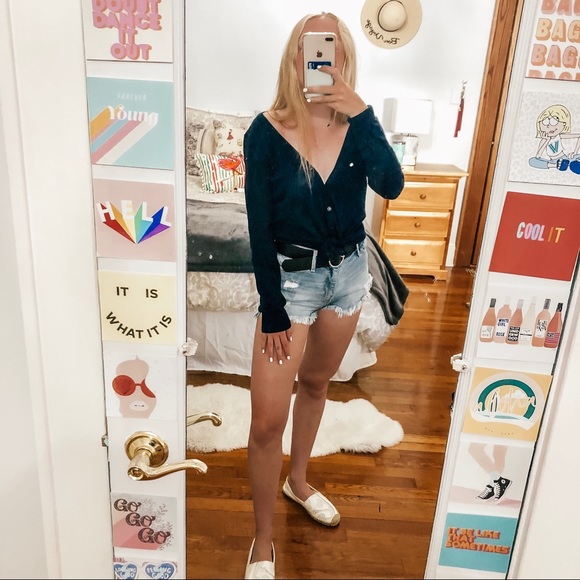 Forever 21 Sweaters - ⚡️⚡️ 3 for $30 | navy button up cardigan